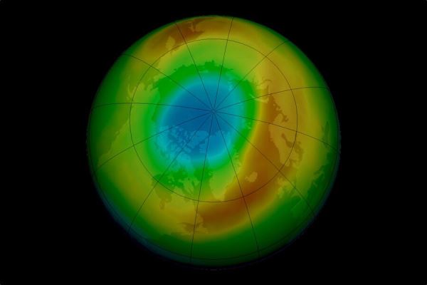 GRL: в марте концентрация озона над Арктикой была максимальной с 1970-х годов